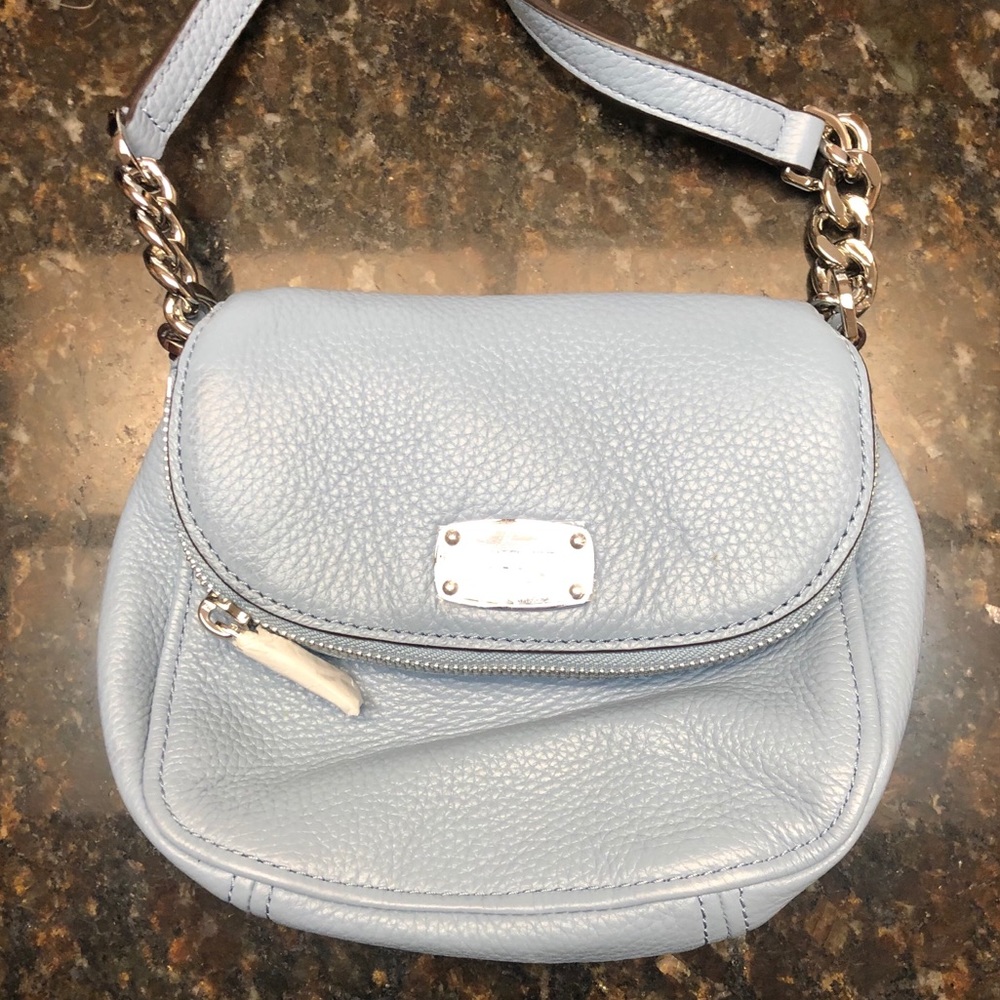 MICHAEL KORS Foldover Zip Crossbody HandBag